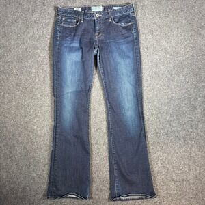 Lucky Brand Womens Jeans Lolita Boot Ankle Dark Wash Size 6 28 Made in USA Y2K